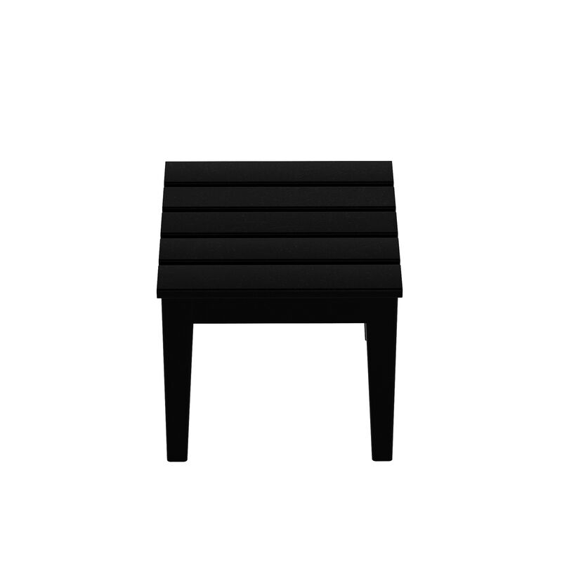 WestinTrends Outdoor Patio Modern Adirondack Side Table