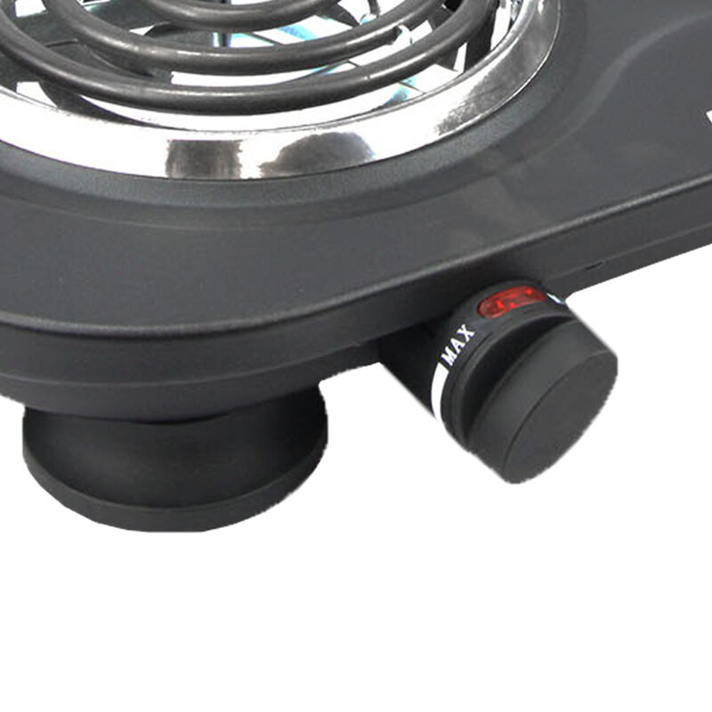 Brentwood Electric 1500W Double Burner - Black