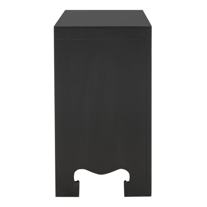 Safavieh Dion 3 Drawer Chest, Black/Gold