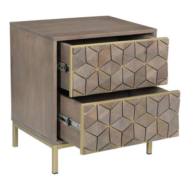 Moe's Home Collection Corolla Nightstand