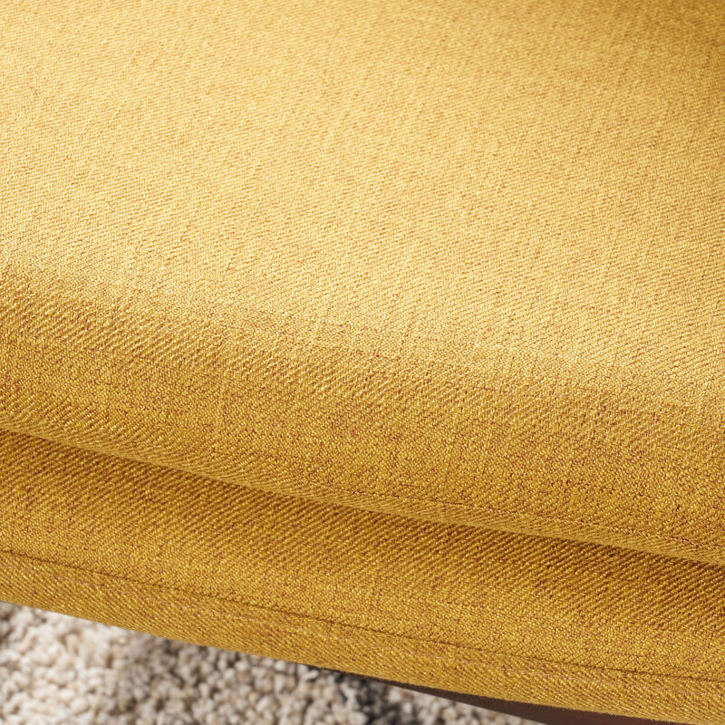 Merax Mid-Century Modern Accent Chair with a Pillow