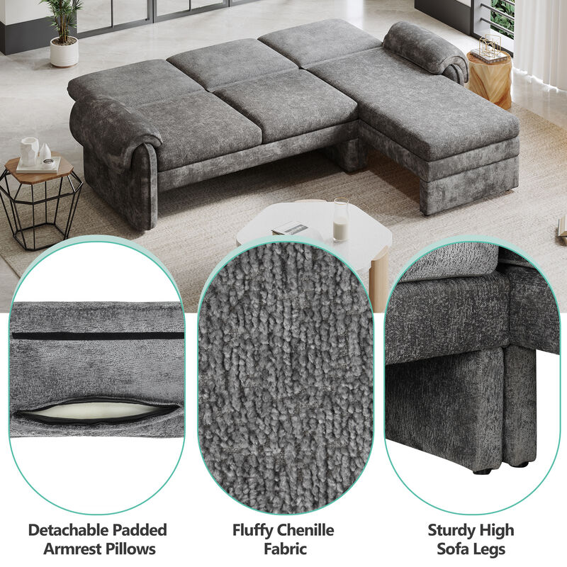 Merax Convertible Futon Sofa Bed