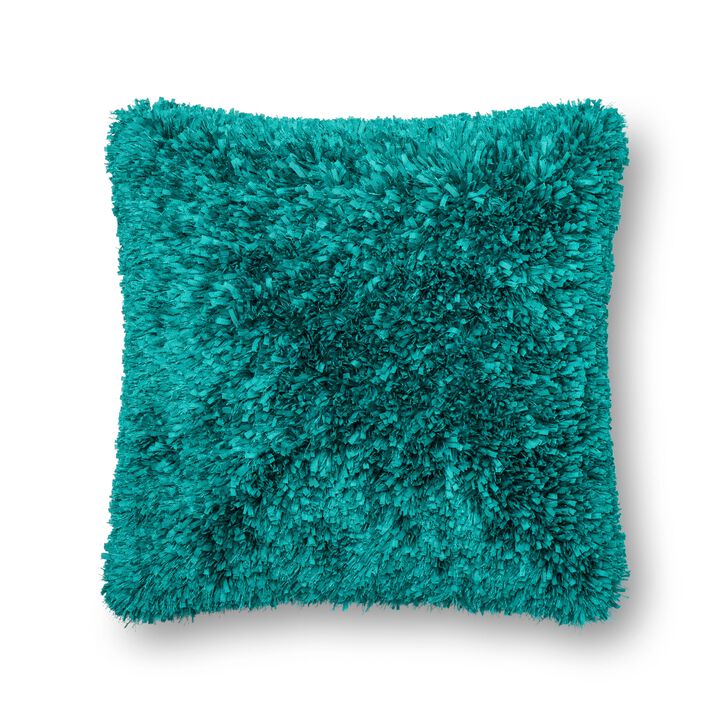 P0045 Peacock 22"x22" Poly Pillow