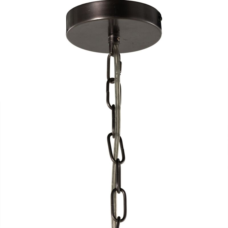 Overscale Woven Rattan Pendant