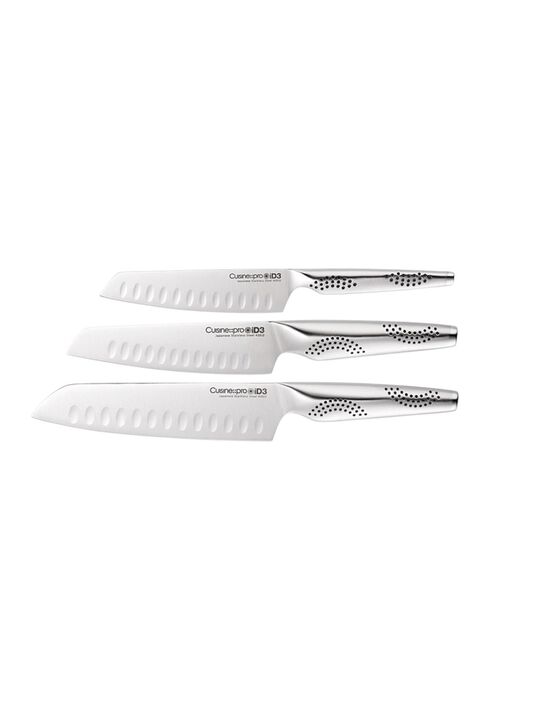 iD3® 3 Piece Santoku Knife Set