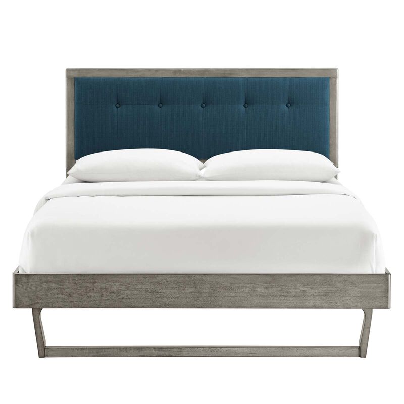 Modway - Willow Queen Wood Platform Bed with Angular Frame