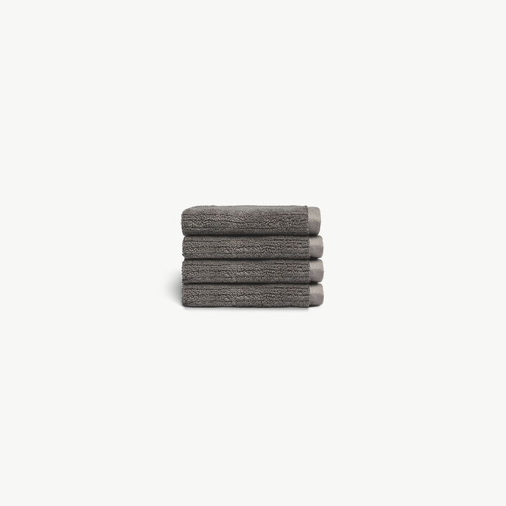 Ribbed Terry Washcloths