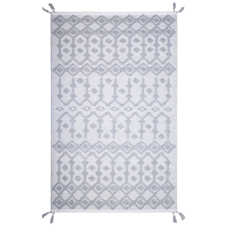 RUG BLONDER GREY