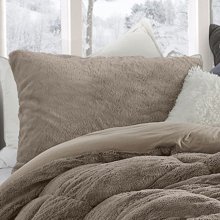Are You Kidding Bare - Coma Inducer® Sham - Olive Winter Twig