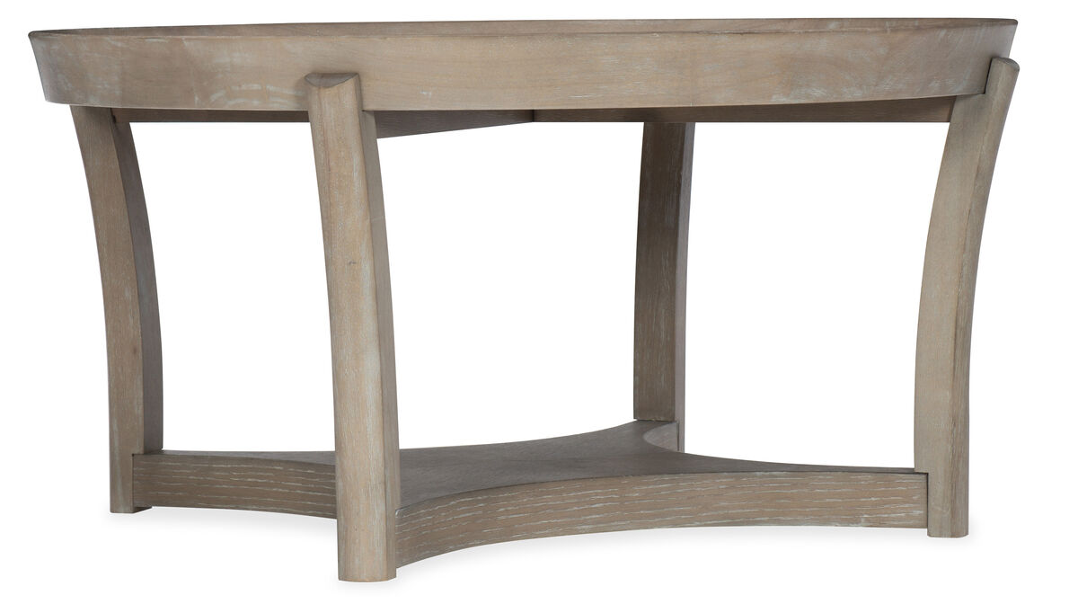 Affinity Round Cocktail Table in Grey