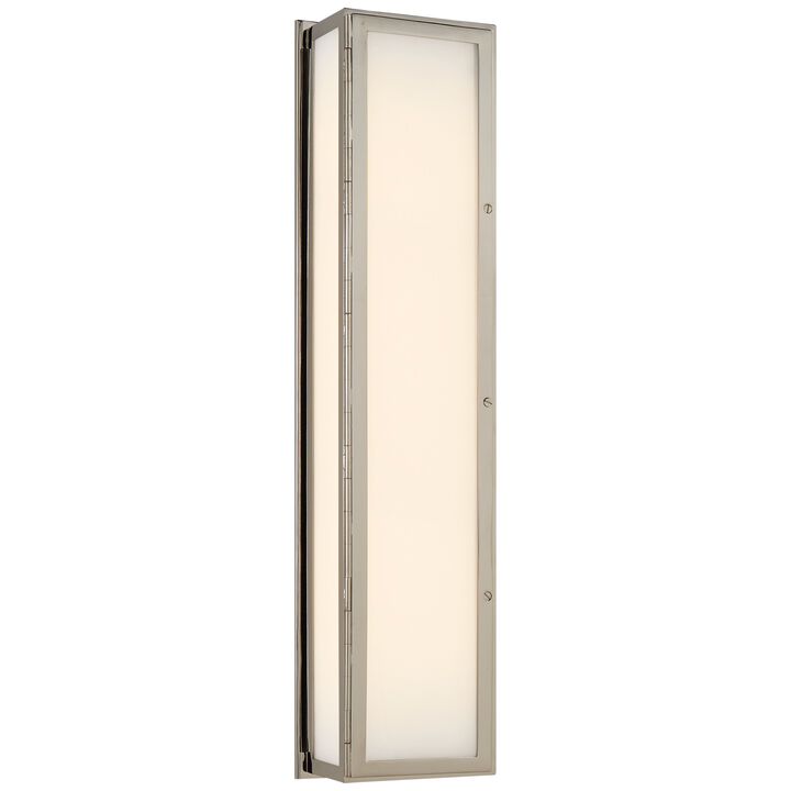 Mercer Long Box Light in Polished Nickel