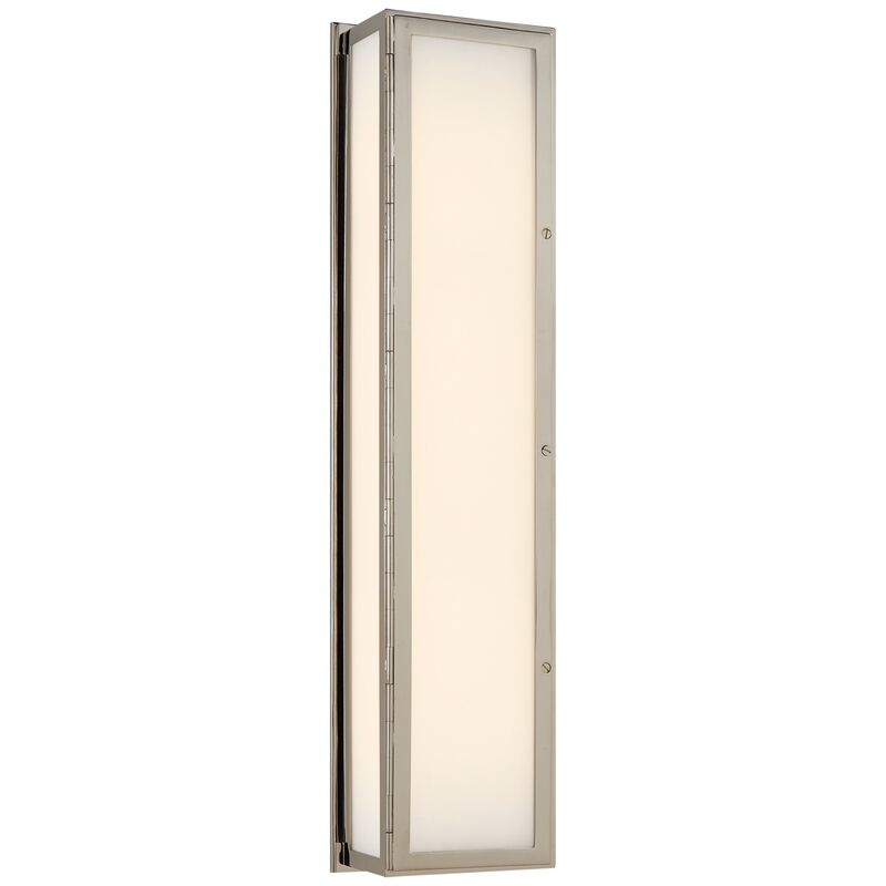Mercer Long Box Light in Polished Nickel