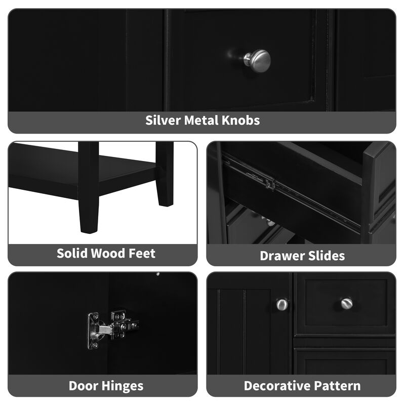 Merax 36" Bathroom Vanity Cabinet Base Only
