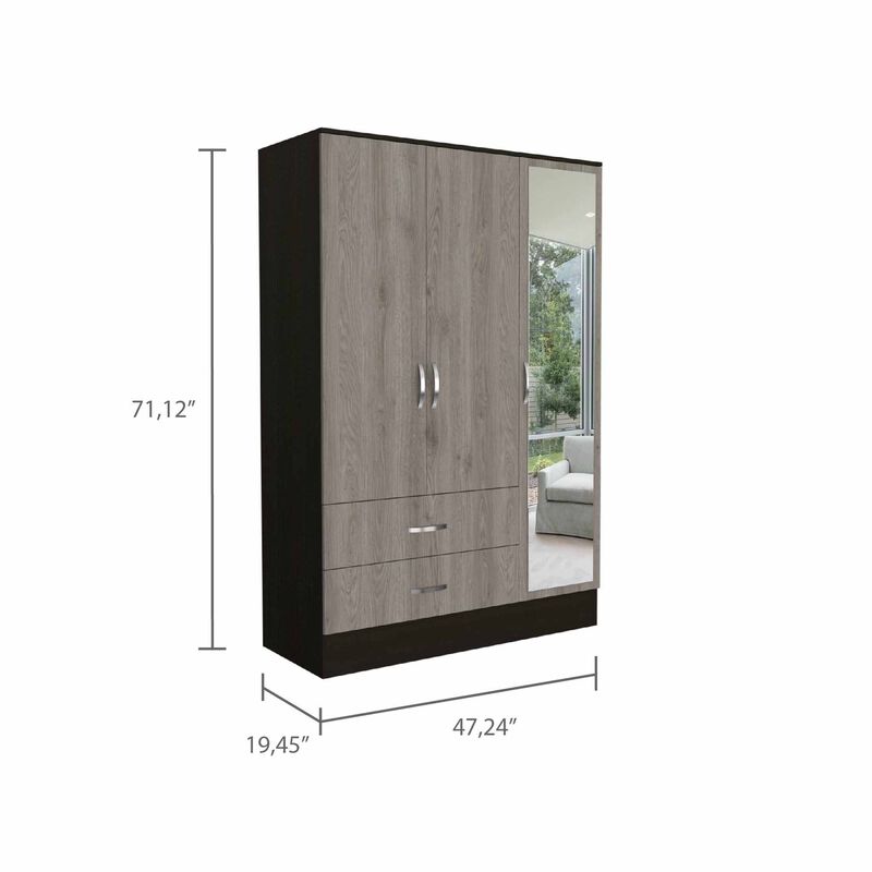 Florencia S Mirrored Armoire