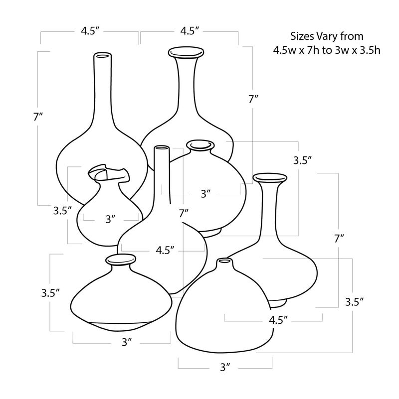 Porcelain Bud Vases