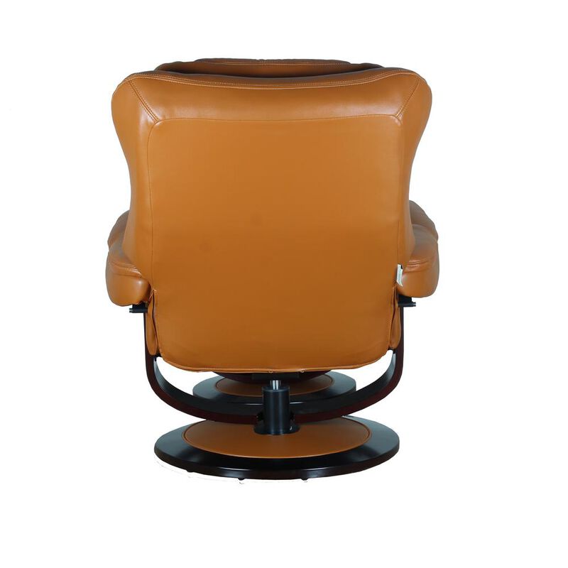 Barcalounger Roscoe Swivel Pedestal Recliner w/Ottoman