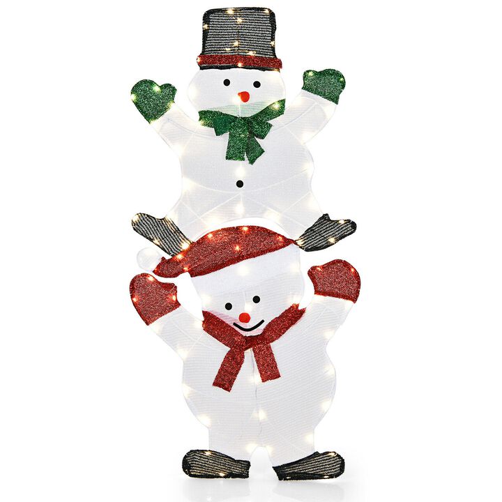 Snowman Xmas Decorations with UL Certified Plug