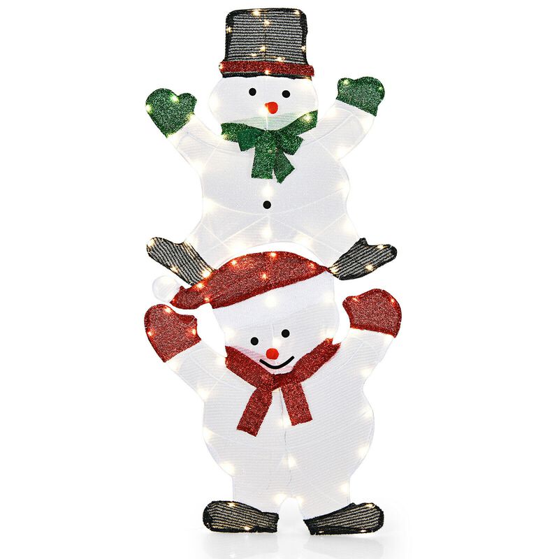Snowman Xmas Decorations with UL Certified Plug