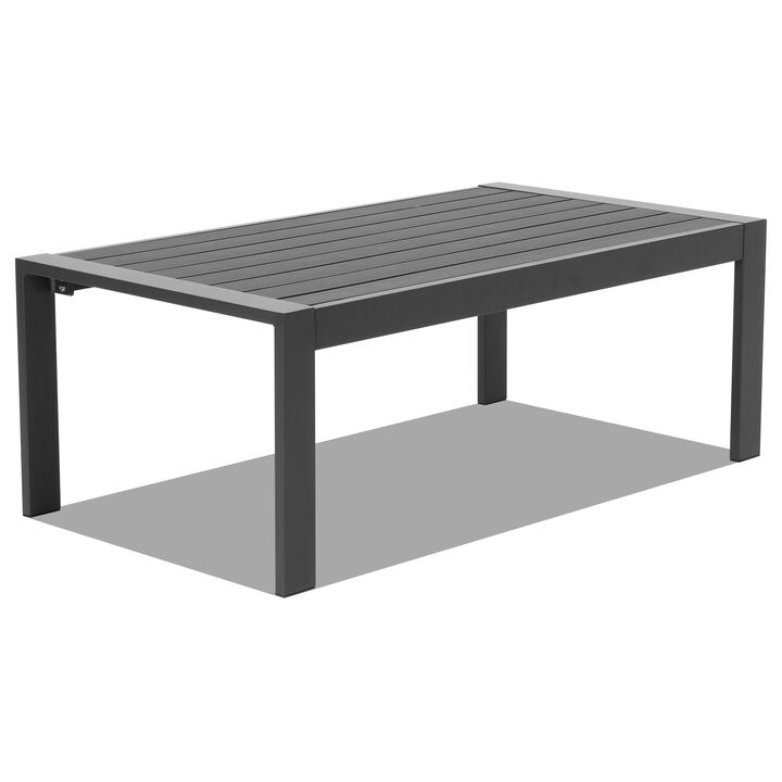 Loveseat Sofa & Coffee Table Set – Stylish Seating & Table for Living Room or Patio