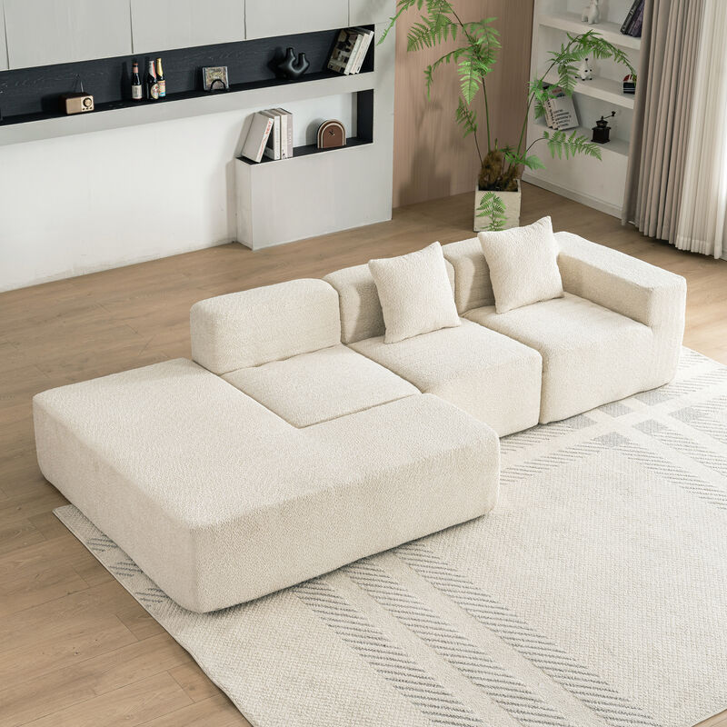 Merax Free-combined  Sectional Sofa Couch