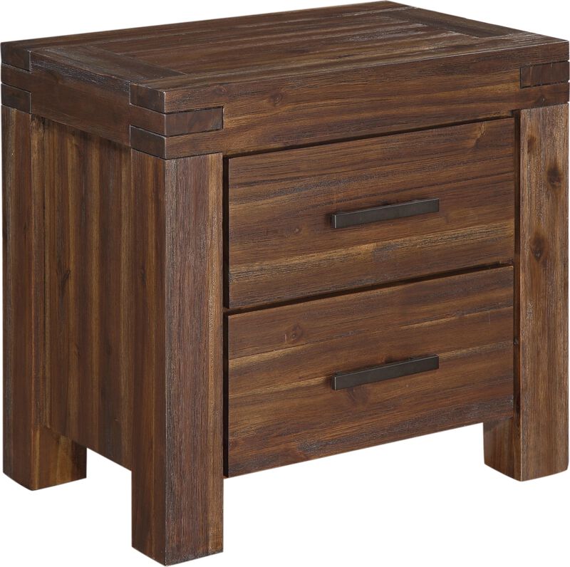 Meadow 2 Drawer Nightstand