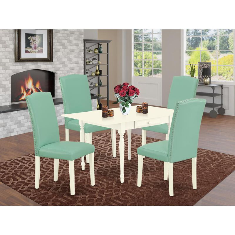 Dining Room Set Linen White