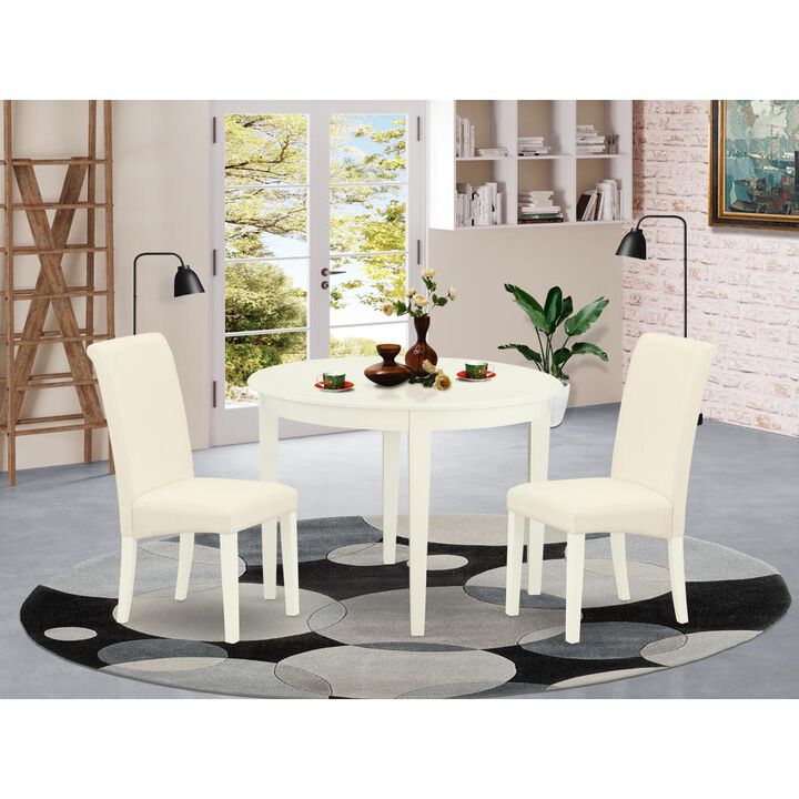 Dining Room Set Linen White