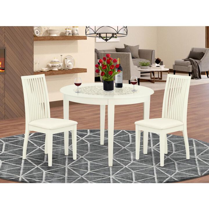 Dining Room Set Linen White
