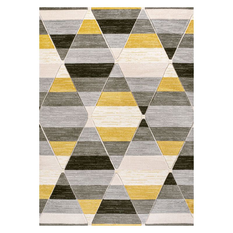 Kehoe Retro Diamonds Geometric Area Rug