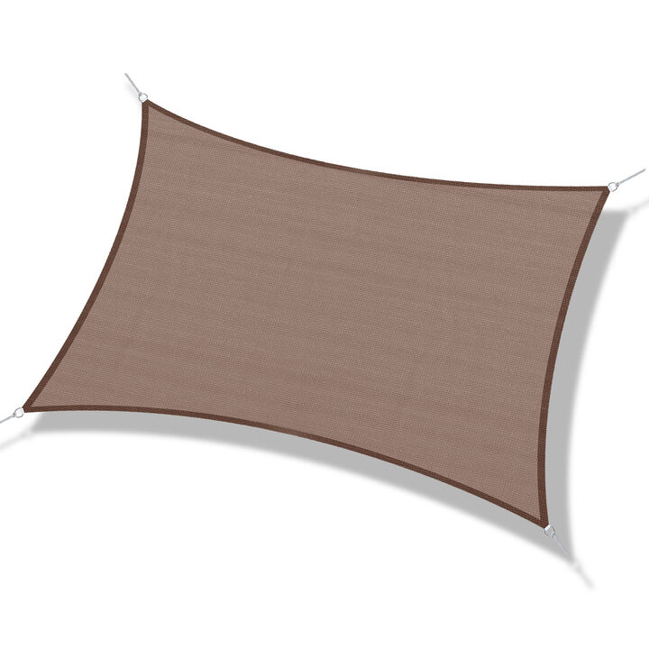Sun Shade Sail Triangle /Rectangle/ Square Outdoor Patio Canopy UV Top Shelter