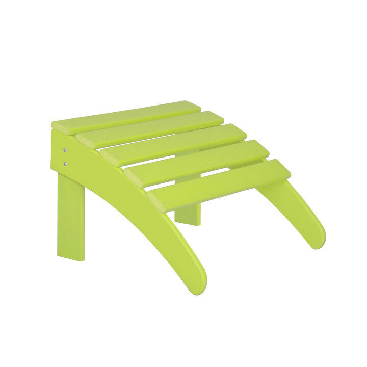 WestinTrends Outdoor Patio Adirondack Ottoman
