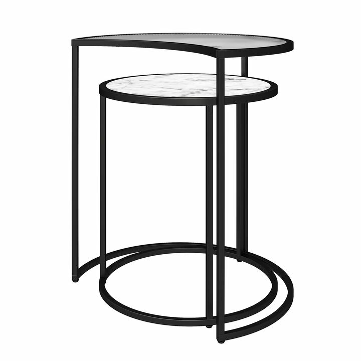 Moon Phases Nesting End Tables