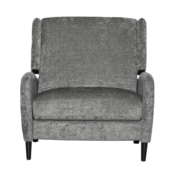 Oversized Contemporary Push-Back Recliner for Maximum Relaxation