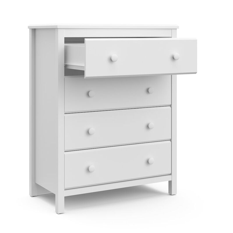Storkcraft Alpine 4 Drawer Chest (White)