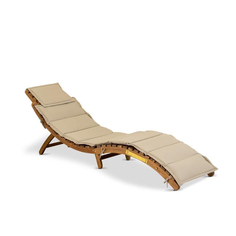 East West Furniture Outdoor Patio Garden Summing Pool Outdoor Lounge Chairs