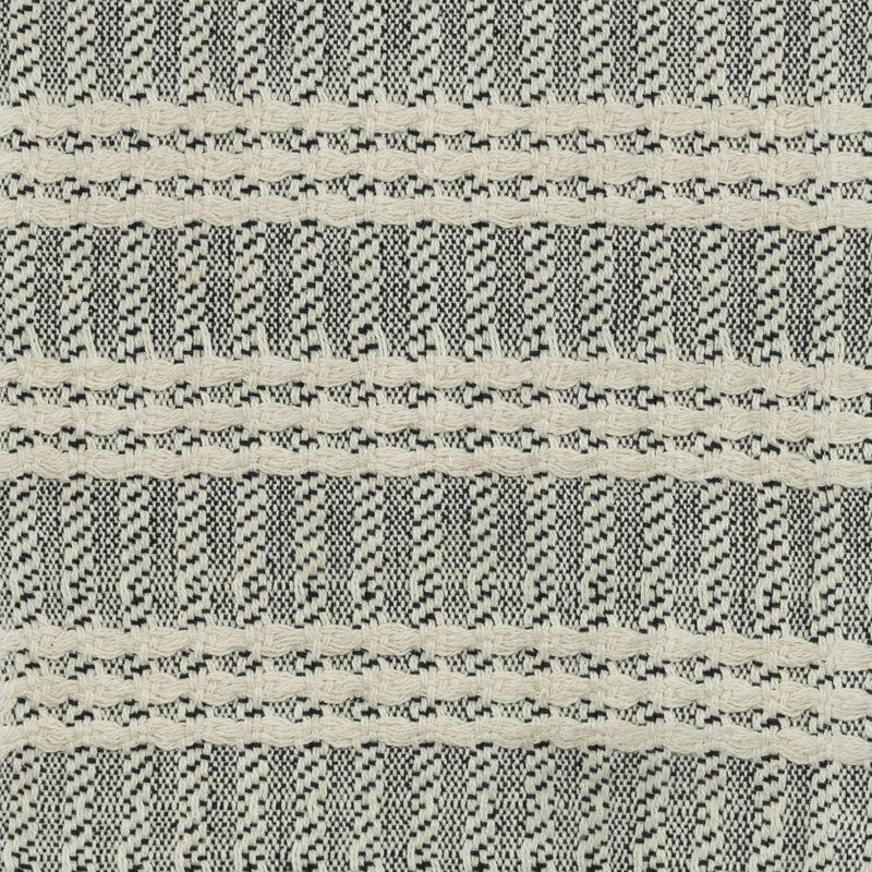 Black/Natural 50" x 60" Throw Blanket