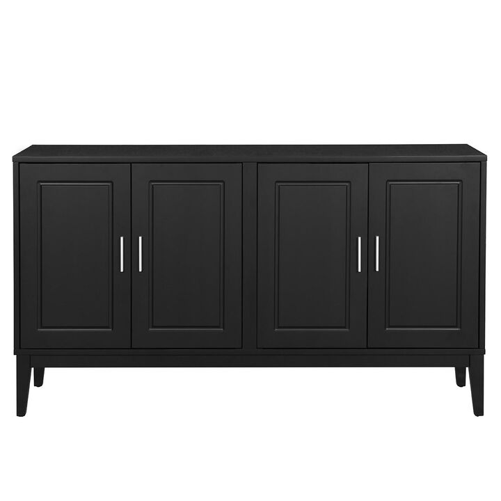 Merax 4-Door Sideboard Storage Cabinet with Door Shelf