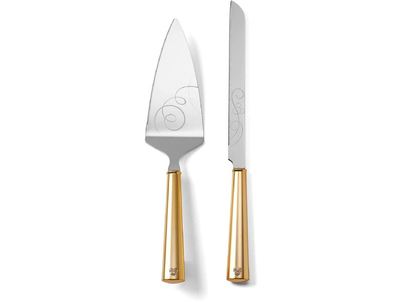 Lenox Disney Bridal Dessert Set, Metallic