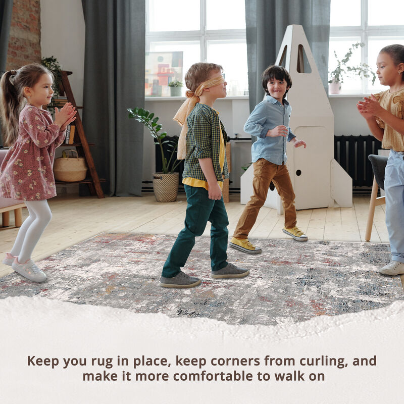 Rug Pad Premium Non-Slip Rug Pad Indoor & Outdoor (0.25")
