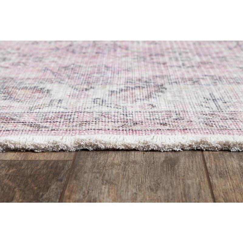 Momeni Traditional Rectangle Area Rug, Pink, 2' X 3'