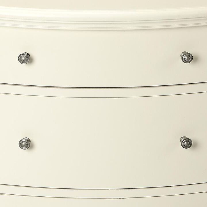 Butler Specialty Company Bedford Demilune Console Table, White