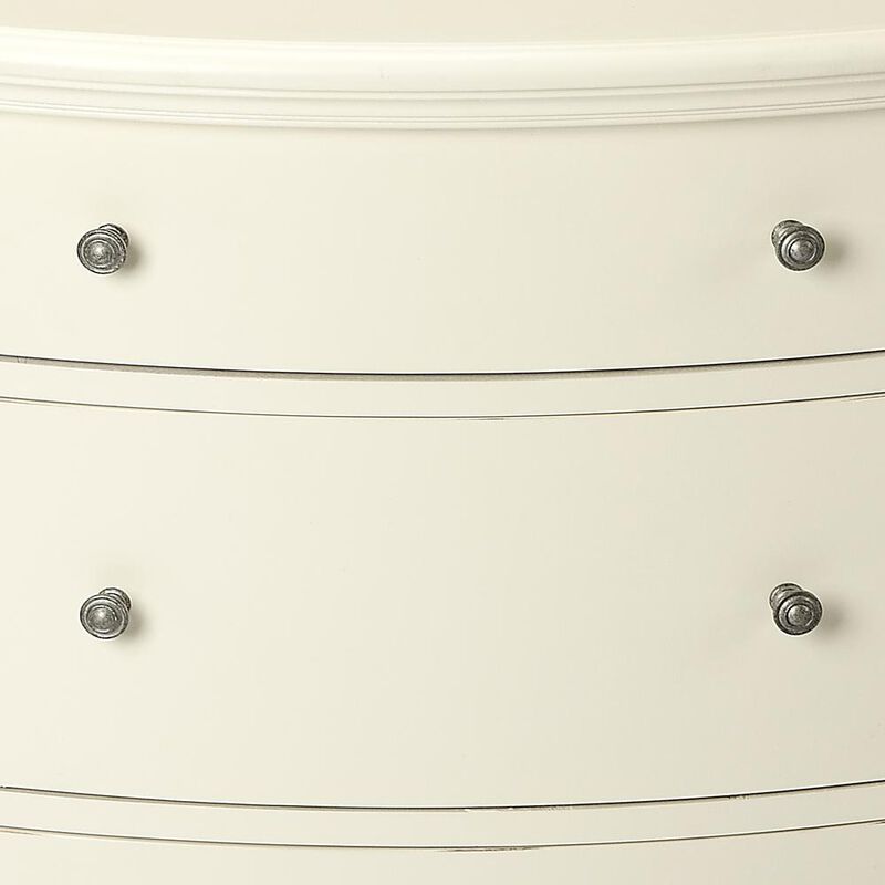 Butler Specialty Company Bedford Demilune Console Table, White