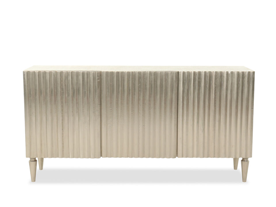 German Silver Entertainment Console