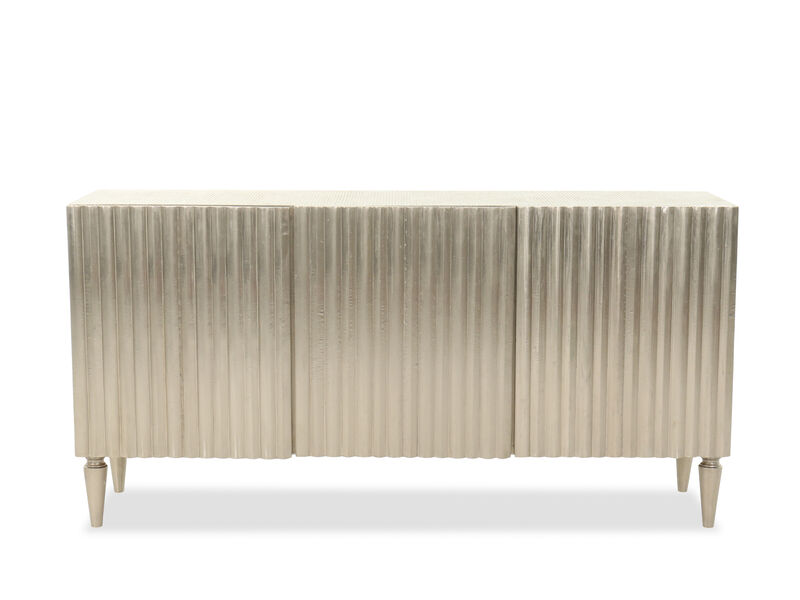 German Silver Entertainment Console