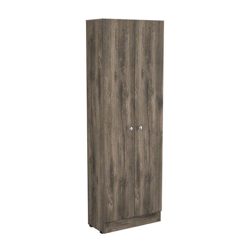 Storage Cabinet Pipestone, Kitchen, Dark Brown / Black