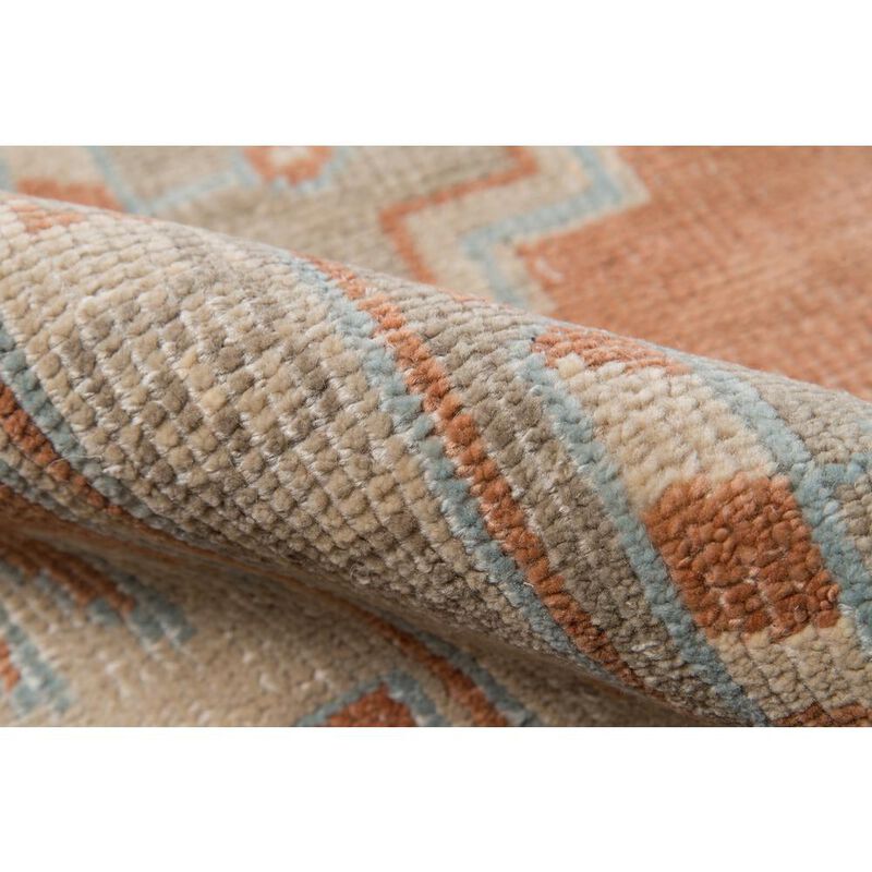 Erin Gates Traditional Runner Area Rug, Rust, 2'6 X 8' Runner