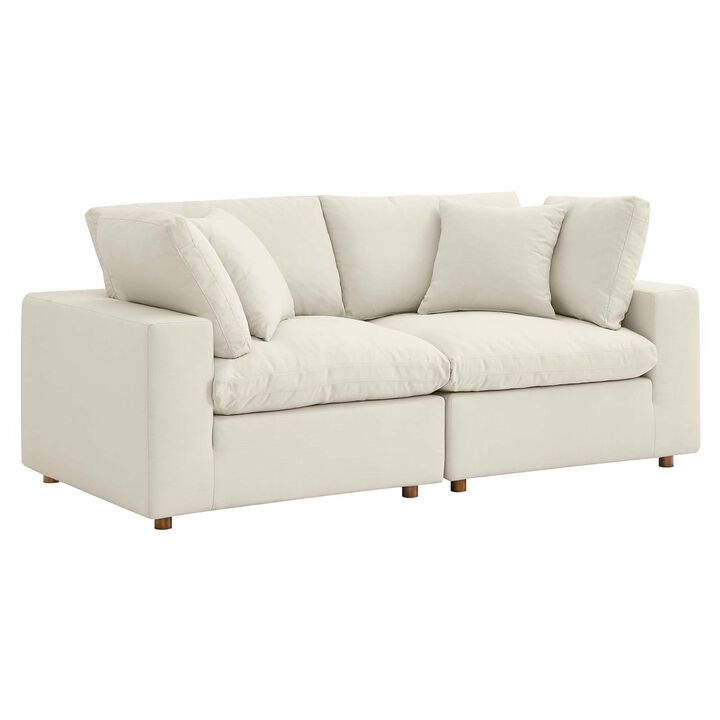 Ashton Upholstered Fabric Sectional Sofa