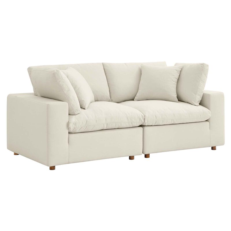 Ashton Upholstered Fabric Sectional Sofa