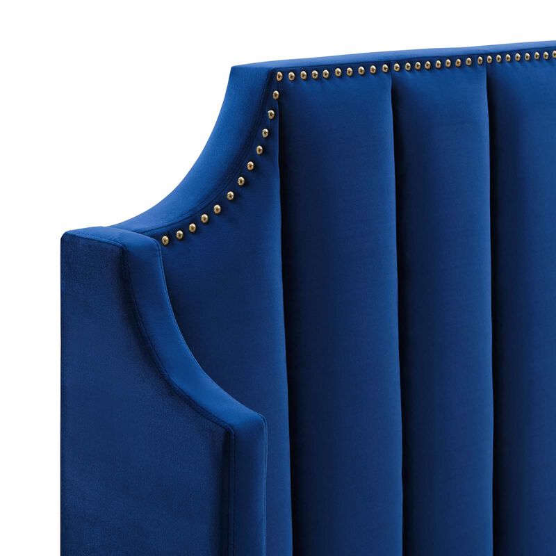 Modway - Daniella Performance Velvet Queen Platform Bed