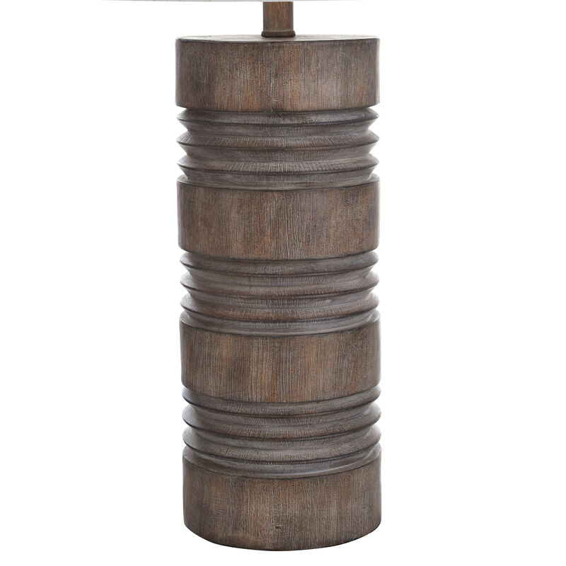 Ribbed Roanoke Table Lamp